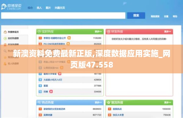 新澳资料免费最新正版,深度数据应用实施_网页版47.558