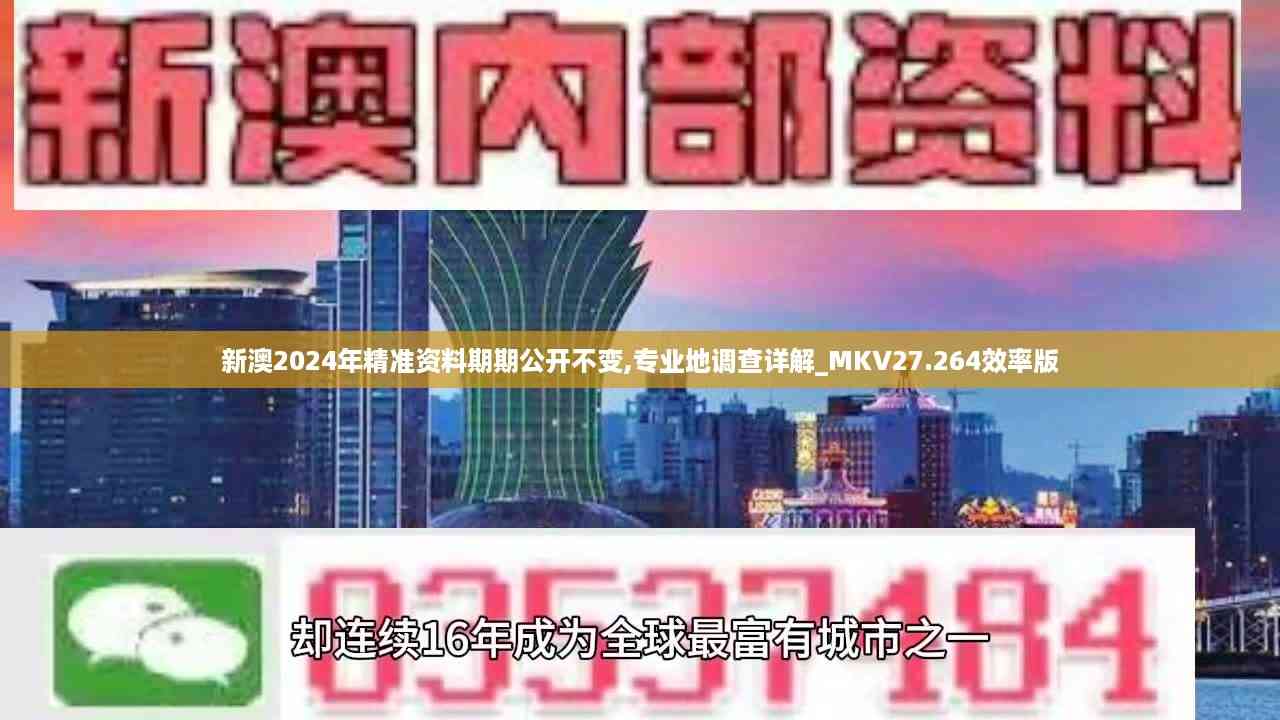新澳2024年精准资料期期公开不变,专业地调查详解_MKV27.264效率版