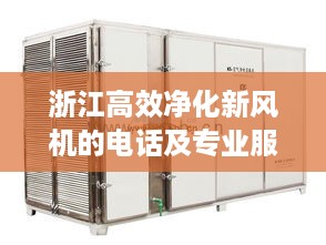 浙江高效净化新风机的电话及专业服务体验