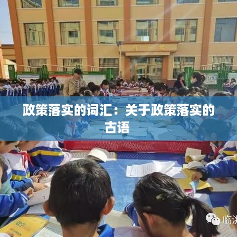 政策落实的词汇：关于政策落实的古语 