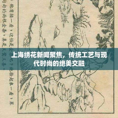 上海绣花新闻聚焦，传统工艺与现代时尚的绝美交融
