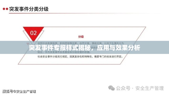 突发事件专报样式揭秘，应用与效果分析