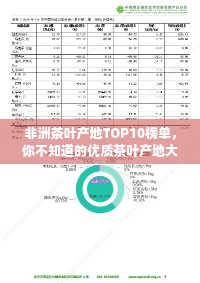 非洲茶叶产地TOP10榜单,你不知道的优质茶叶产地大揭秘